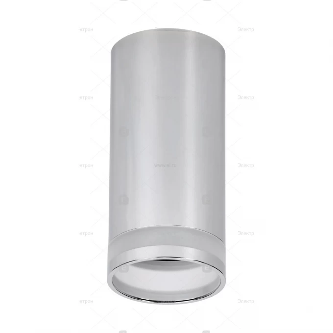Накладной потолочный светильник IEK Lighting 4005 под лампу gu10 хром LT-UPB0-4005-GU10-1-K23