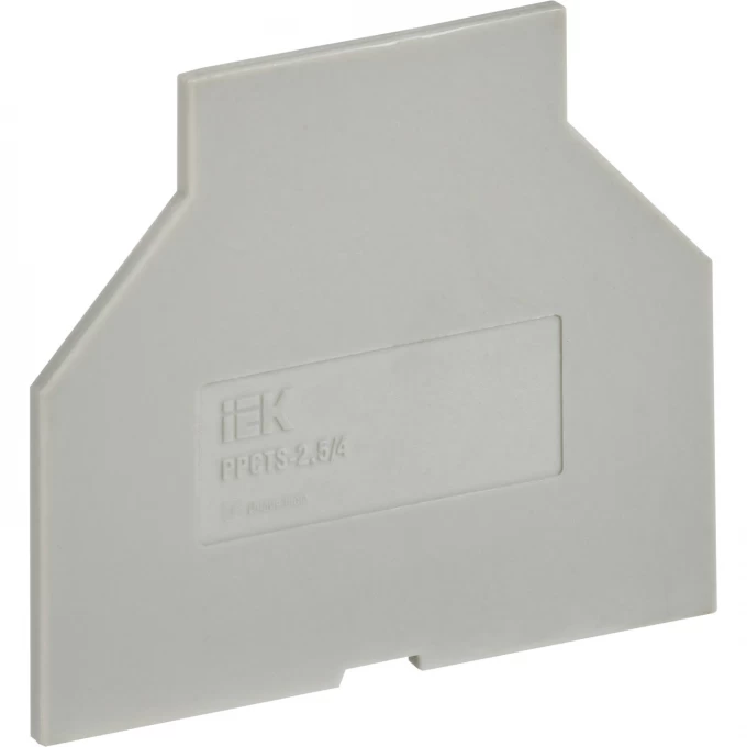 Разделитель IEK для CTS малый 2,5/4мм2 серый YCT10-00-K03-002-PP Разделитель IEK для CTS малый 2,5/4мм2 серый YCT10-00-K03-002-PP