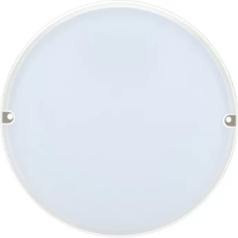 Светильник светодиодный IEK ДПО 2011Д 12Вт IP54 4000К круг белый с акустическим датчиком - LDPO3-2011D-12-4000-K01